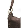 Anna Luchini Women's leather handbag AL 8178T Testa Moro