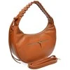 Anna Luchini Women's leather handbag AL WH SBV 15 Cognac