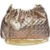 Anna Luchini Women's leather handbag AL 8162 Bronzo