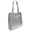 Anna Luchini Women's leather Hobo handbag AL8161 Argento