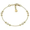 Armani Charming auksinis-plated bracelet for women with zircons EG3619710