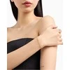 Armani Charming auksinis-plated bracelet for women with zircons EG3619710