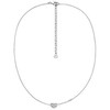 Armani Žavingas kaklo papuošalas su cirkoniais Heart EG3646040