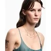 Armani Delicate auksinis-plated pakabukas with aventurine EGS3225710