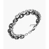 Armani Double steel bracelet for men AXG0161060