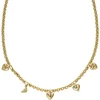 Armani Fashionable auksinis-plated pakabukas with brass EGS3267710