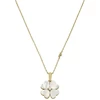 Armani Gold-plated pakabukas with crystals Four-leaf clover EGS3347710