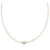 Armani Gold-plated pakabukas with zircons Heart EG3648221