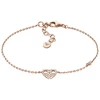 Armani Romantic auksinis-plated bracelet with zircons EG3649221