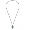 Armani Steel pakabukas for men Dog tag AXG0171060