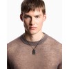 Armani Bicolor steel pakabukas Dog tag EGS3239060