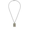 Armani Bicolor steel pakabukas Dog tag EGS3239060