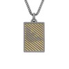 Armani Bicolor steel pakabukas Dog tag EGS3239060