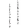 Armani Unique sidabrinis dangle earrings EG3606040