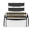 Tinklelio ir peiliukų rinkinys plaukų skutimo mašinėlei Babyliss Pro Replacement Foil Head 2 Cutters FXRF2E, skirtas plaukų skutimo mašinėlei FXFS2E