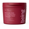 None BEING Mega No Frizz plaukų kaukė su simondsijų ir migdolų aliejumi 354 ml