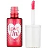Benefit Lovetint Fiery-Raudona Tinted Lip & Cheek Stain lūpų ir skruostų dažai, 6 ml