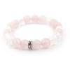 Agato Beaded bracelet made of rosemary and cracked crystal MINK14 / 17