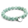Agato Žalias jade bead bracelet MINK32/17