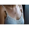 Beneto Beautiful sidabrinis pakabukas with heart AGS886 / 47