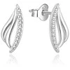 Beneto Charming sidabrinis auskarai su cirkoniais AGUP2304L