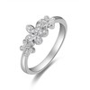 Beneto Charming sidabrinis žiedas su cirkoniais AGG465