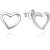 Beneto Delicate sidabrinis earrings Hearts AGUP2315L