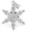 Beneto Design sidabrinis pendant Snowflake AGH681