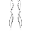 Beneto Elegant sidabrinis earrings AGUC1858