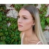 Beneto Elegant sidabrinis auskarai su cirkoniais AGUC2213L