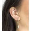 Beneto Fashion sidabrinis kabantys auskarai AGUC1070L