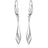 Beneto Fashion sidabrinis kabantys auskarai AGUC1070L