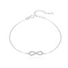 Beneto Fashion sidabrinis infinity bracelet AGB589 / 21