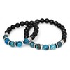 Agato Mineral bracelet for father and son MINK137/SET