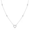 Beneto Gentle sidabrinis pakabukas with heart AGS1040 / 47