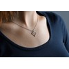 Beneto Gentle sidabrinis pakabukas Heart AGH634L