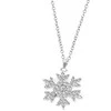 Beneto Glittering sidabrinis pakabukas Snowflake AGS1333 / 47