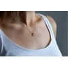Beneto Gold plated sidabrinis pakabukas with river pearl AGS1230 / 47P-GOLD