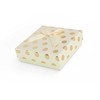 Beneto Exclusive Kreminis gift box with auksinis dots KP6-9