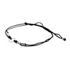 Beneto Exclusive Cord bracelet with ring AGB377