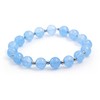 Agato Jadeite bead bracelet MINK16/17