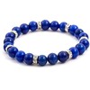 Agato Mėlyna jade bead bracelet MINK71 / 18
