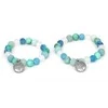 Agato Mineral bracelet for mother and daughter MINK46/SET