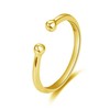 Beneto Minimalist auksinis-plated ring AGG470-G