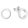 Beneto Minimalist sidabrinis earrings AGUP2320L