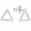 Beneto Minimalist sidabrinis earrings AGUP733L