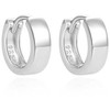 Beneto Minimalist sidabrinis earrings rings AGUC1854