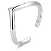 Beneto Minimalist sidabrinis leg ring AGGF493