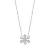 Beneto Playful sidabrinis pakabukas Snowflake AGS1334 / 47