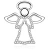 Beneto Playful sidabrinis pendant Angel AGH453